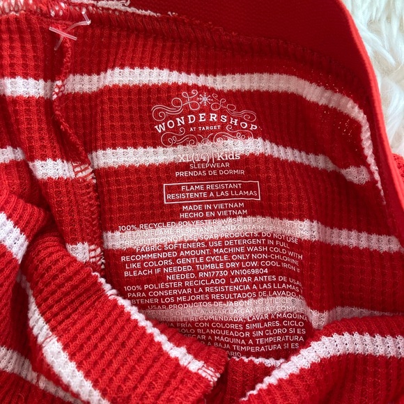 Wondershop Kids Red and White Sleepwear - Picture 5 of 5